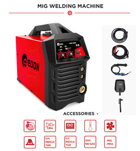 EDON Expert เครื่องเชื่อม <span class=keywords><strong>MIG</strong></span> <span class=keywords><strong>175</strong></span>,เครื่องเชื่อมอินเวอร์เตอร์ IGBT เฟสเดียวแก๊ส CO2 - Product Image 2