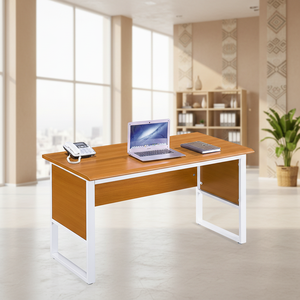 Modern <strong>Minimal</strong> Style Durable MDF Computer <strong>Desk</strong> with Storage Box Drawer Design for Home &amp; School Use - Product Image 5