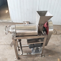 Singal-Stage Fruit Uicer Pers Schroef Juicer Industriële Extractor Machine Oranje Watermeloen Apple Koud Perssap Machine