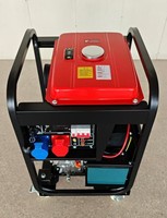 Nouveaux générateurs d'onduleur diesel portables de haute qualité 220V 380V 7KW 8KVA