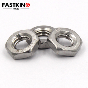 Tuercas hexagonales delgadas <span class=keywords><strong>de</strong></span> acero inoxidable 304 estándar M3-M48, tipo Frosh <span class=keywords><strong>Kola</strong></span> Nut ISO4036 - Product Image 6