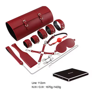 ชุดอุปกรณ์เซ็กซ์บอนด์ดี BDSM 10 ชิ้น ชุดเกมส์ SM สำหรับผู้ใหญ่ ประกอบด้วยกุญแจมือ ที่ปิดปาก ผ้าปิดตา อุปกรณ์ตีเบาๆ ของเล่นเซ็กซ์สำหรับผู้หญิงและคู่รัก - Product Image 3