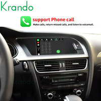 Boîtier d'interface sans fil Krando Apple CarPlay Android Auto pour Audi A4 A4L A5 S4 B8 B9 2009-2020 MMI 2G 3G RMC MIB BT Contrôle Siri