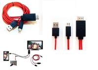 Magelei OEM personnalisé Micro USB 5 broches/11 broches vers HDMI HDTV USB2.0 câble adaptateur téléphone vers HDTV avec Micro USB pour téléphones Android