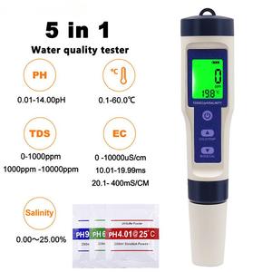 Medidor de TDS 5 en 1 Portátil, Probador Digital de Calidad del Agua, Probador de Agua de Plástico Personalizable OEM - Product Image 5