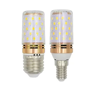 Lâmpada LED de alto brilho E27 E26 100-240v E14 B22 Lâmpadas lustre LED 12w 16w Luzes de milho Lâmpada LED de milho