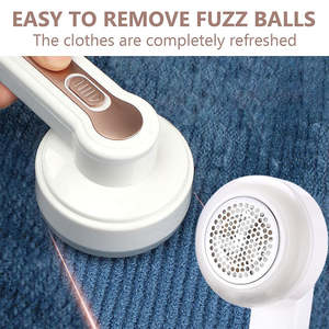 Removedor de Pelusas Eléctrico Portátil USB para Ropa, Afeitadora Manual de Tela para el Hogar y Hoteles, Limpiador de Suéteres, Removedor de Pelusas de ABS - Product Image 6