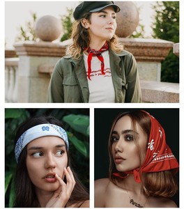<span class=keywords><strong>Bandana</strong></span> Quadrata BSBH di Alta Qualità 100% <span class=keywords><strong>Cotone</strong></span> OEM Riutilizzabile per Sublimazione Personalizzata <span class=keywords><strong>Donna</strong></span> Uomo per Sport all'Aperto - Product Image 6