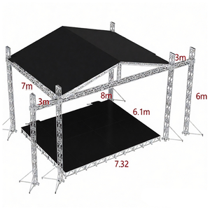 Круглая арочная ферменная конструкция для освещения с возможностью индивидуальной настройки - Product Image 5