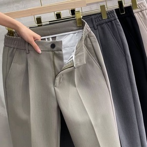 <span class=keywords><strong>Pantalon</strong></span> de Costume <span class=keywords><strong>Homme</strong></span> en <span class=keywords><strong>Polyester</strong></span> <span class=keywords><strong>et</strong></span> <span class=keywords><strong>Laine</strong></span>, Coupe Droite, Style Vintage, Épais <span class=keywords><strong>et</strong></span> Chaud, Idéal Automne-Hiver, pour le Dropshipping - Product Image 3