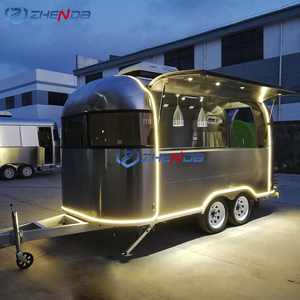 Carrito de coches de moda usado de alta calidad, tienda de comida de concesión, carrito de helados, remolque de dulces, nuevo camión de comida móvil - Product Image 3