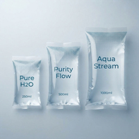 Rouleau de film co-extrudé LDPE 3 couches haute résistance avec conception thermoscellable pour l'emballage de sachets d'eau et de liquides