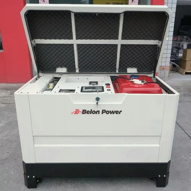 25KW 26KW Tri-fuel Generator 4-cylinder 4-stroke Water-cooled Generator Gasoline/LPG/NG 1499cc Displacement 50HZ/60HZ  Frequency