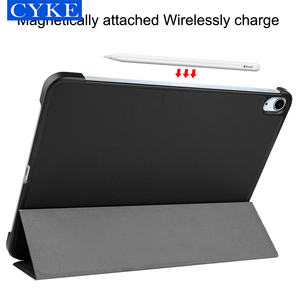 CYKE – housse de tablette triple en cuir Pu à <span class=keywords><strong>coque</strong></span> rigide pour <span class=keywords><strong>Apple</strong></span> <span class=keywords><strong>Ipad</strong></span> <span class=keywords><strong>Air</strong></span> 5 <span class=keywords><strong>Air</strong></span> 4 10.9 pouces <span class=keywords><strong>2022</strong></span> 2020 - Product Image 5