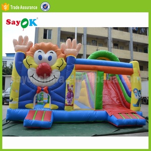 Nhà Máy Outlet Trẻ Sơ Sinh Nhỏ Bounce Nhà Trẻ Em Nảy Nhà Chơi Circus Inflatable Tiger Bounce Castle - Product Image 3