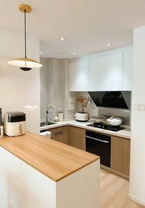 ตู้ครัวขนาดเล็กแบบหนึ่งหน่วยสำหรับโรงแรมห้องเดี่ยวพร้อมเฟอร์นิเจอร์แบบแยกส่วนสำหรับโรงแรมอพาร์ทเม้นต์ - Product Image 4