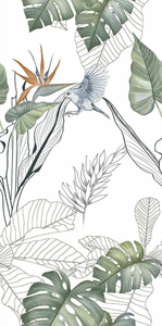 Nhà bếp và phòng tắm mới gạch sứ cỡ lớn, gạch hoa, gạch hoa văn thực vật, 600*1200mm - Product Image 2