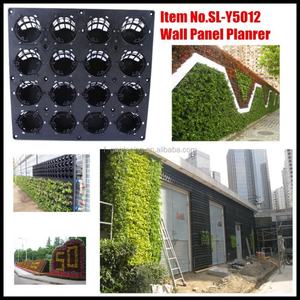 แผงปลูกต้นไม้แนวตั้งสำหรับสวนแนวตั้ง แผงผนังสีเขียวแบบโมดูลาร์พลาสติก แผงผนังสีเขียวแนวตั้ง - Product Image 2