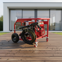 Nouvelle machine à laver à haute pression OEM 5000 PSI 459cc à essence avec pompe à moteur essence/diesel pour lavage de voitures