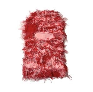 DF0706 Cagoule de ski camouflage motif herbe, avec logo personnalisé, effet vieilli, tricotée, intégrale, pour l'hiver, de créateur - Product Image 4