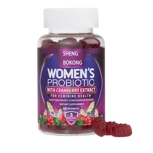 Custom vaginal probiotics gummy for women feminine health care and balanced vagina flora probiotic gummies