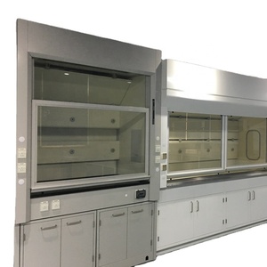 Armarios de humos de laboratorio de metal de alta calidad con campana extractora tipo mesa para hospital - Product Image 1