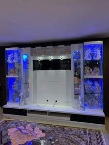 Mobile TV di Lusso in Stile Europeo con Vetrina per Soggiorno, 65 Pollici, Vendita Calda - Product Image 4