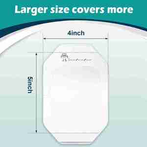 Apósito transparente para fijación de cánulas IV, 4" x 4.75", caja de 30, vendas impermeables para natación, ducha y heridas - Product Image 5