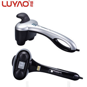 Masajeador corporal profesional portátil de doble cabeza de alta calidad Martillo vibratorio manual para relajación y comodidad - Product Image 4