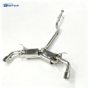 Sistema de escape Catback Valvetronic de acero inoxidable de alto rendimiento para coche, pieza de repuesto para mejora de sonido - Product Image 4