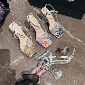 Chaussures à talons pour femmes, nouvelle arrivée, talons tendance avec nœud pour femmes élégantes - Product Image 1