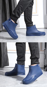 عمل مطبخ جديد قصير للرجال أنيق مسطح مقاوم للماء غير قابل للإنزلاق - Product Image 5