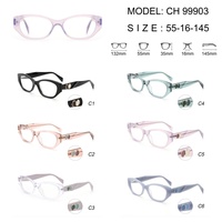 Lunettes optiques en acétate durables, fabriquées à la main, personnalisables, avec ornement, monture de lunettes de luxe haut de gamme pour un usage quotidien, OEM/ODM