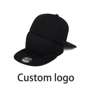Gorra de Béisbol Deportiva Unisex de 6 Paneles con Logotipo Personalizado, Gorra Ajustable con Visera Plana y Cierre a Presión, Estilo Hip Hop - Product Image 2