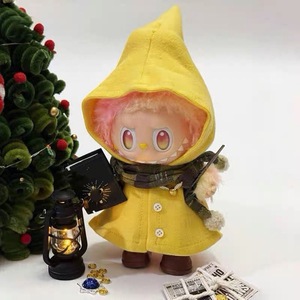 A <strong>Small</strong> Elf Bubu <strong>Doll</strong> with a Colorful Cloak, a Two-generation Vinyl Figurine, a Sitting Party Outfit Set. - Product Image 2