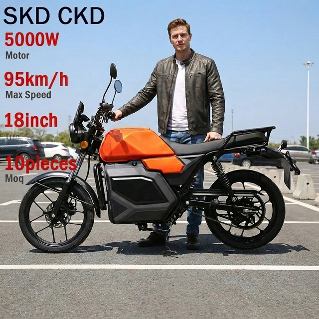 Enterprise Series Sport Style 3.5kW 72V 45AH 110km Long Range Adults Electric Motorcycle Sportbikes
