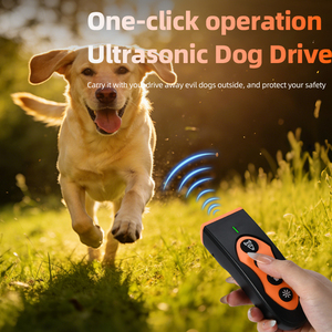 Dispositif anti-aboiement ultrasonique longue portée 4 en 1 pour chien, avec lampe torche LED - Product Image 4