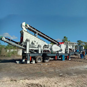 Mỏ đá điện bánh xe di động hàm Than đá đống đổ nát năng lượng mặt trời Ballast Pallet Máy Nghiền giá máy cho cát xây dựng - Product Image 2