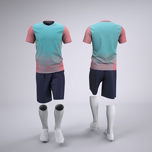 Sublimasi kaos sepak bola kustom pakaian olahraga pria Jersey sepak bola seragam sepak bola kustom - Product Image 2
