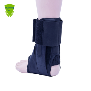 Penahan pergelangan kaki renda elastis yang dapat diatur untuk berlari & basket peralatan terapi fisik pemulihan keseleo - Product Image 2