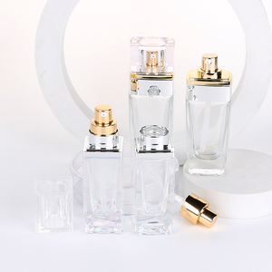 50ml Clear Glass Snap Neck Bottle20ml 30ml 50ml – Ideal for Essential Oil, Lotion, Cosmetic Use - Product Image 1