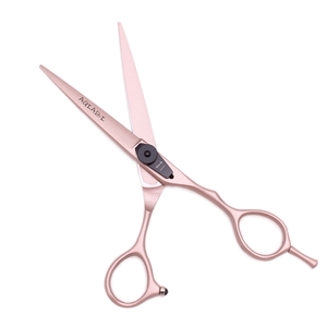 Forbici per Capelli 5.5'' 6'' AQIABI JP in Acciaio Inossidabile, Forbici da Barbiere per Sfoltire e Tagliare, Affilate, Oro Rosa, per Destrorsi A9015 - Product Image 5