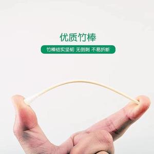 Coton-tiges médicaux Miaoqi Ling 8 cm stériles à usage unique pour les soins des oreilles et buccaux - Product Image 3