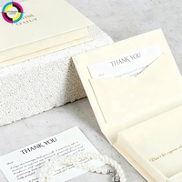 Boîte à bijoux personnalisée en forme de livre avec feuille d'or et enveloppe pour carte de vœux
