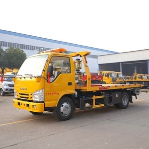 ISUZU 100P 4x2 <b>Flatbed</b> Towing <b>Truck</b> Platform Wrecker Road Rescue Wrecker <b>Truck</b> for Sale - Product Image 4