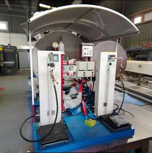 Hareketli pompa sıkıştır sıvı petrol yakıt LNG gaz depolama <span class=keywords><strong>tank</strong></span>ı dolum Skid mobil <span class=keywords><strong>LPG</strong></span> istasyonu karbon çelik - Product Image 2