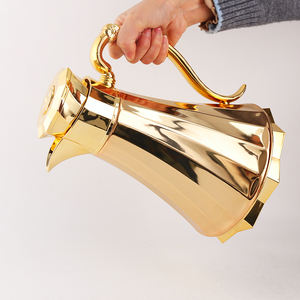 ชุดเครื่องดื่มอาหรับหรูหรา Mayflower ขนาด 1000 มล. กระติกน้ำร้อนแบบเก็บความร้อน Dallah พร้อมกาน้ำชาและกาแฟ ปราศจากใยหิน - Product Image 1