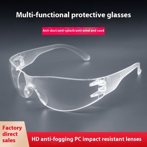 ANSI Z87.1 معتمدة مضادة للضباب ومضادة للرذاذ مصنعي مخزون نظارات أمان مقاومة للصدمات - Product Image 4