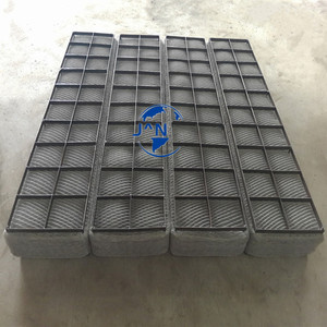 Hình chữ nhật 316 SS demister Pad dệt kỹ thuật mật độ 173 kg/m3 cắt và hàn dịch vụ chế biến - Product Image 6