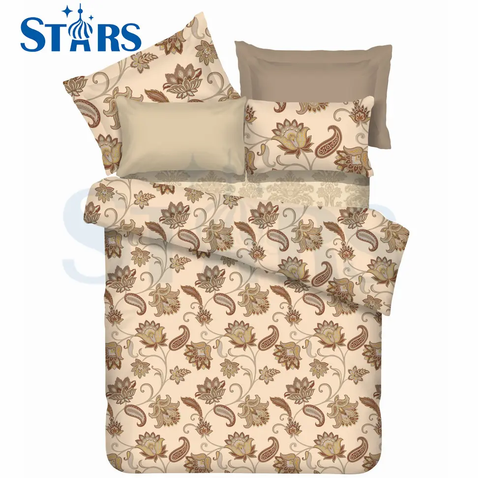 GS-FM3DRD-24 china overseas 100% polyester fabric wholesale for bedding set